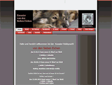 Tablet Screenshot of eurasier-siebeneichen.de